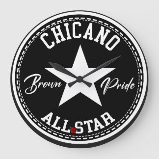 Chicano Brown Pride Horloge murale
