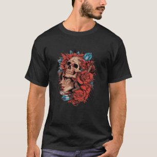 Chicano Chicana La Raza Barrio Tattoo Art Death 3 T-shirt