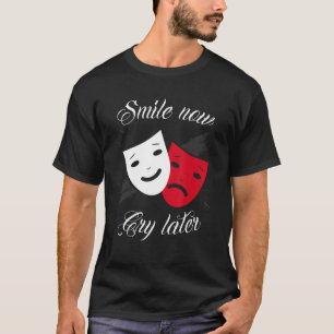 Chicano en chicana voor Smile Now Cry Later T-shirt