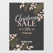 ChicChristmas Zakelijke verkoop Zakelijke promotie Raamsticker (Vel)