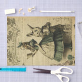 Chich Alice in Wonderland  Paper Decoupage Tissuepapier (Craft)