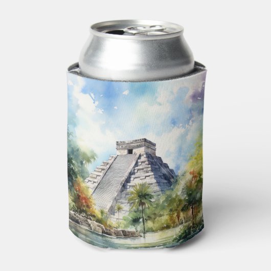 Chichen Itza Blikjeskoeler (Blikje Voorkant)