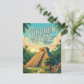 Chichén Itzá Briefkaart (Staand voorkant)
