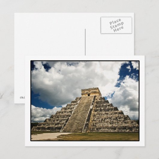 Chichén Itzá Briefkaart (Voorkant / Achterkant)