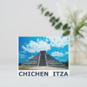 Chichen Itza Briefkaart (Staand voorkant)