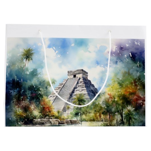 Chichen Itza Groot Cadeauzakje (Achterkant)