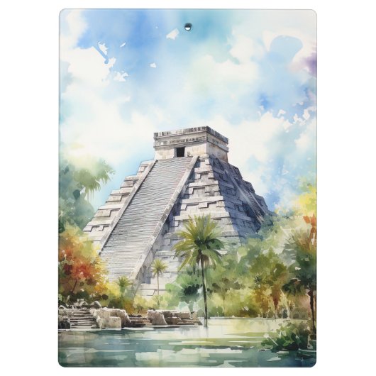 Chichen Itza Klembord (Achterkant)