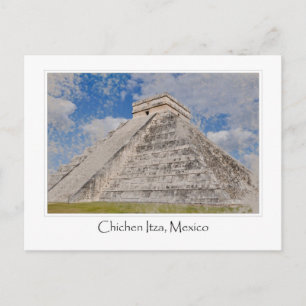 Chichen Itza Mayan Temple in Mexico Briefkaart