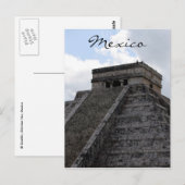 chichen itza mex briefkaart (Voorkant / Achterkant)