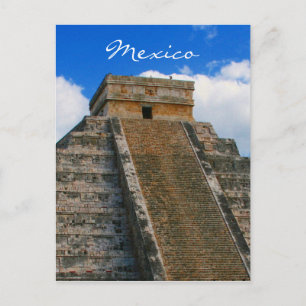 chichen itza mexico briefkaart