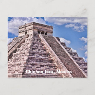Chichen Itza, Mexico-Briefkaart Briefkaart