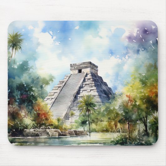 Chichen Itza, Mexico. Muismat (Voorkant)