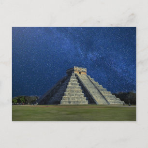 Chichen Itza, Mexico, piramide Briefkaart