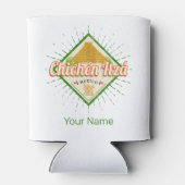 Chichen Itza Mexico Retro Mayan  Yucatan Blikjeskoeler (Achterkant)