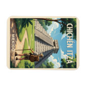 Chichén Itzá Mexico – Tempel van Kukulcán Magneet (Horizontaal)