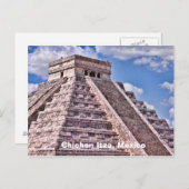 Chichen Itza, Mexique Carte postale (Devant / Derrière)