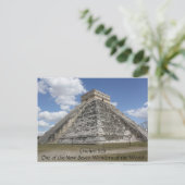 Chichen Itza Mexique Carte postale (Debout devant)