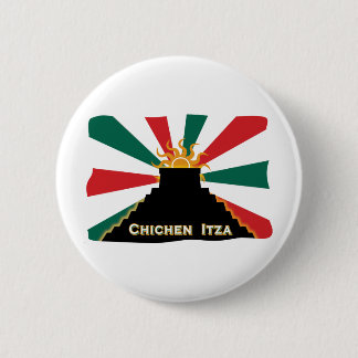 Chichen Itza Ronde Button 5,7 Cm