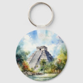Chichen Itza Sleutelhanger (Voorkant)