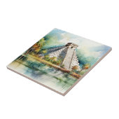 Chichen Itza Tegeltje (Zijkant)