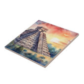 Chichen Itza Tegeltje (Zijkant)