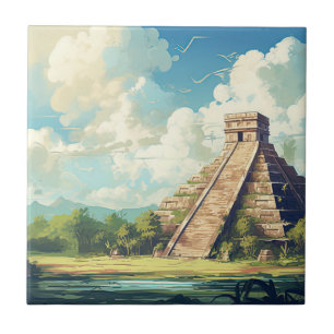 Chichen Itza Tegeltje