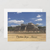Chichen Itza Tempel van de Warriors #3 Briefkaart (Voorkant / Achterkant)