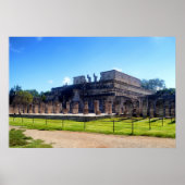 Chichen Itza. Tempelkrijgers Poster (Voorkant)