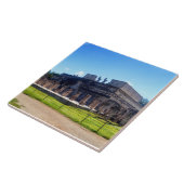 Chichen Itza. Tempelkrijgers Tegeltje (Zijkant)