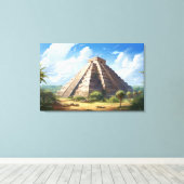 Chichen Itza, toile étirée (Insitu (Plancher de Bois))