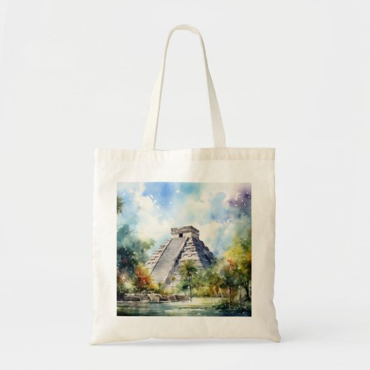 Chichen Itza Tote Bag (Voorkant)