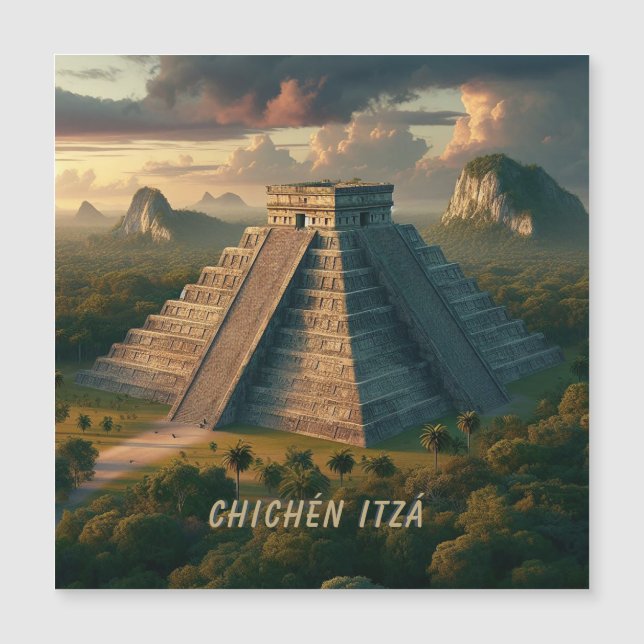 Chichén Itzá Yucatá Mexico Landschapsreizen (Voorkant)