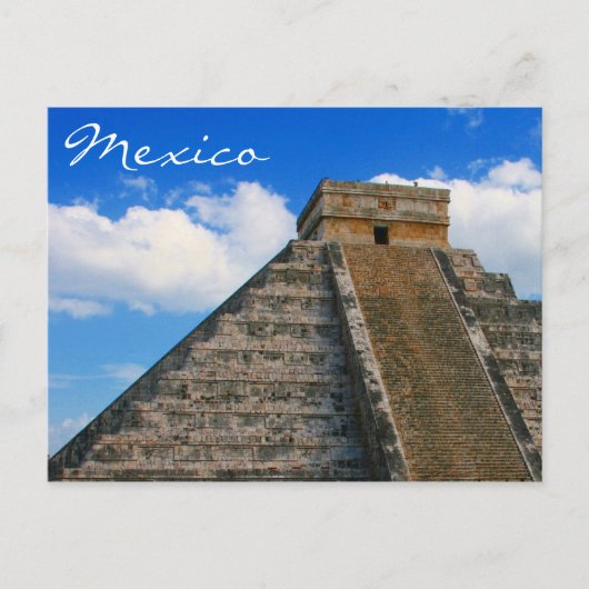 chichen itza yucatan briefkaart (Voorkant)