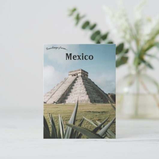 Chichén Itzá Yucatan Mexico Briefkaart (Staand voorkant)
