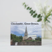 Chichester Briefkaart (Staand voorkant)