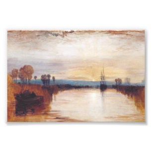 Chichester Canal door Joseph William Turner Foto Afdruk