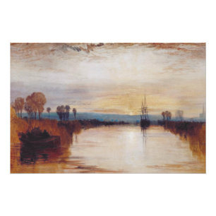 Chichester Canal door Joseph William Turner Perfect Poster