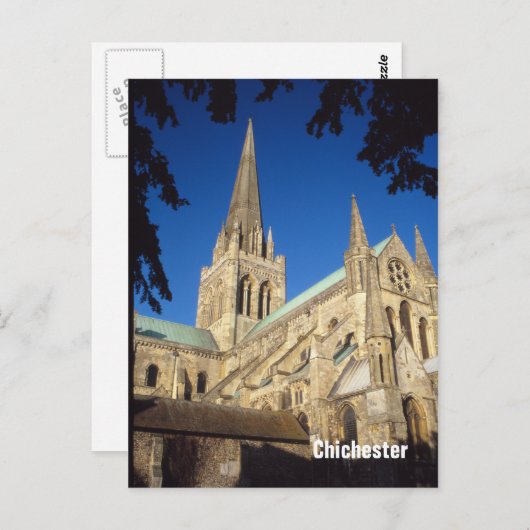 Chichester Cathedral briefkaart (Voorkant / Achterkant)