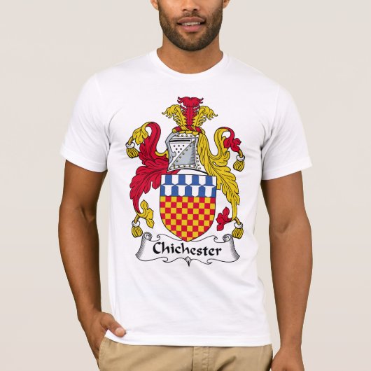 Chichester Family Crest T-shirt (Voorkant)