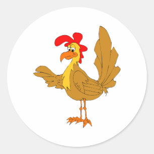 ChiChi Chicken Ronde Sticker