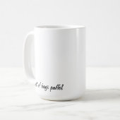 Chick-a-dee dee! mok koffie of thee (Voorkant links)