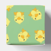 Chick Baby shower Green Bedankdoosjes (Bovenkant)