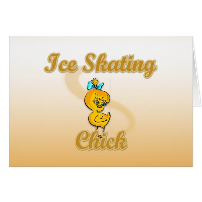 Chick de patinage sur glace (Devant horizontal)