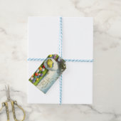 CHICK EASTER GIFT LABEL CADEAULABEL (Met Touw)