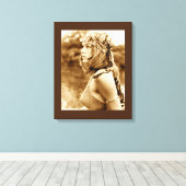 Chick Hippie 1971 - Impression artistique (Insitu (Plancher de Bois))