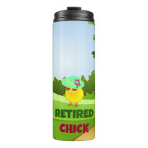 Chick in ruste, oh gelukkige dagen