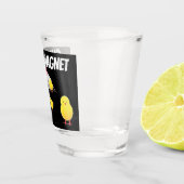 CHICK Maan Shot Glas (Rechts)