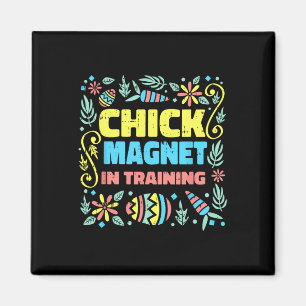 Chick magneet in training Pasen Grappig Ei Jacht