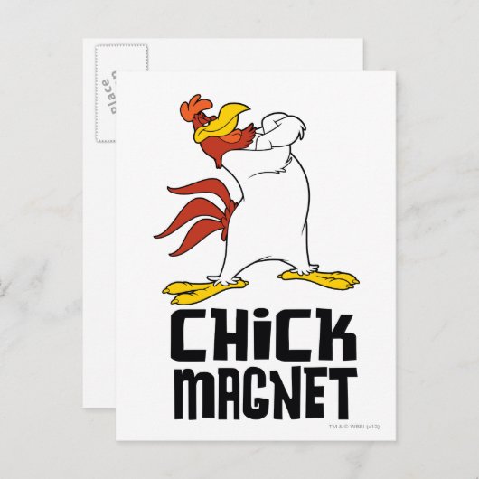 Chick Magnet Briefkaart (Voorkant / Achterkant)