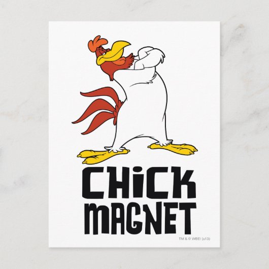Chick Magnet Briefkaart (Voorkant)